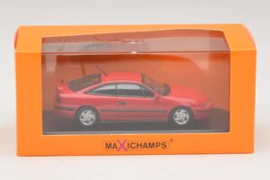 Opel Calibra Turbo 4x4 Rød Maxichamps 1:43 940045721 Metal — billede 4 af 4