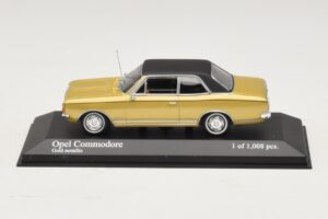 Opel Commodore A Guld Metallic Minichamps 1:43 430046165 Metal