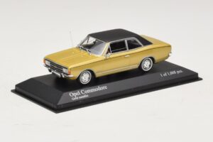 Opel Commodore A Guld Metallic Minichamps 1:43 430046165 Metal — billede 2 af 4