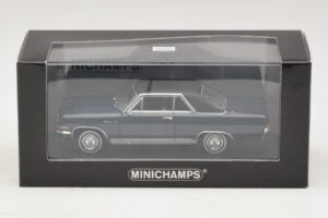 Opel Diplomat A V8 Coupe Mørkeblå Minichamps 1:43 400048021 Metal — billede 4 af 4