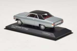Opel Diplomat A V8 Coupe Sølv Minichamps 1:43 400048020 Metal — billede 3 af 4