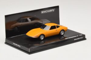 Opel Experimental GT Orange Minichamps 1:43 437045021 Metal — billede 2 af 4