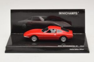 Opel Experimental GT Rød Minichamps 1:43 437045020 Metal