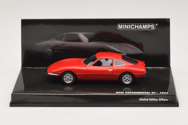 Opel Experimental GT Rød Minichamps 1:43 437045020 Metal