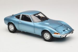 Opel GT Blue Metallic Minichamps 1:18 180049030 Metal — billede 6 af 8