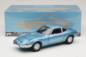 Opel GT Blue Metallic Minichamps 1:18 180049030 Metal — billede 8 af 8
