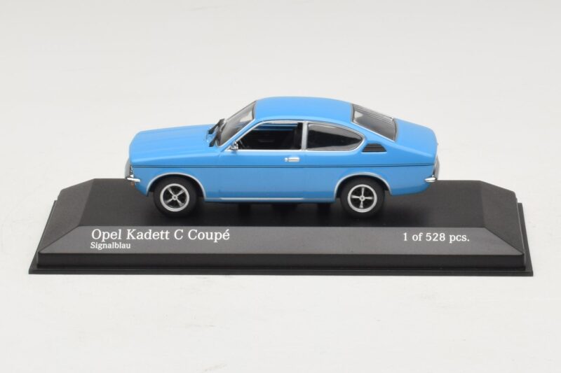 Opel Kadett C Coupe Blå Minichamps 1:43 430045628 Metal