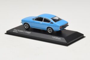 Opel Kadett C Coupe Blå Minichamps 1:43 430045628 Metal — billede 3 af 4