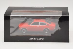 Opel Kadett C Coupé Præsentation IAA Frankfurt Rød Minichamps 1:43 436045620 Metal — billede 4 af 4