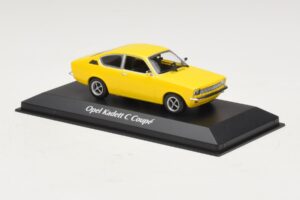 Opel Kadett C Coupe Gul Maxichamps 1:43 940045620 Metal — billede 3 af 4