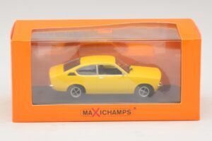 Opel Kadett C Coupe Gul Maxichamps 1:43 940045620 Metal — billede 4 af 4