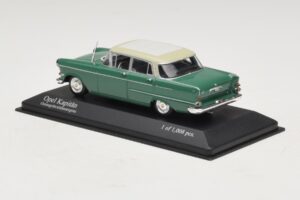 Opel Kapitan A Grøn Minichamps 1:43 400048001 Metal — billede 3 af 4