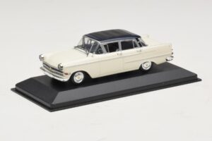 Opel Kapitan A Hvid Minichamps 1:43 400048000 Metal — billede 2 af 4