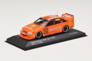 Opel Omega 3000 24V #99 Jägermeister M. Reuter DTM 1991 Minichamps 1:43 400914499 Metal — billede 2 af 4