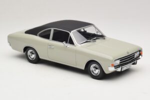 Opel Rekord C Coupé Grå Minichamps 1:18 107047022 Resin — billede 4 af 6