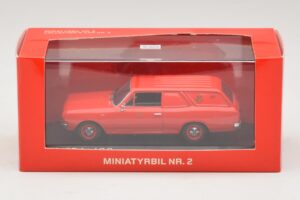 Opel Rekord Caravan Norwegian Post Minichamps 1:43 433046195 Metal — billede 4 af 4