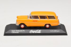 Opel Rekord P1 Caravan Coca-Cola Minichamps 1:43 430043270 Metal