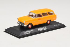 Opel Rekord P1 Caravan Coca-Cola Minichamps 1:43 430043270 Metal — billede 2 af 4