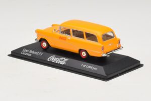 Opel Rekord P1 Caravan Coca-Cola Minichamps 1:43 430043270 Metal — billede 3 af 4
