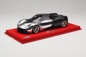 Pagani Huayra Chrome Silver Unikt Eksemplar BBR 1:18 P1873CM Resin