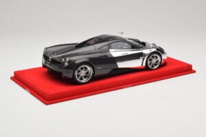 Pagani Huayra Chrome Silver Unikt Eksemplar BBR 1:18 P1873CM Resin — billede 2 af 7