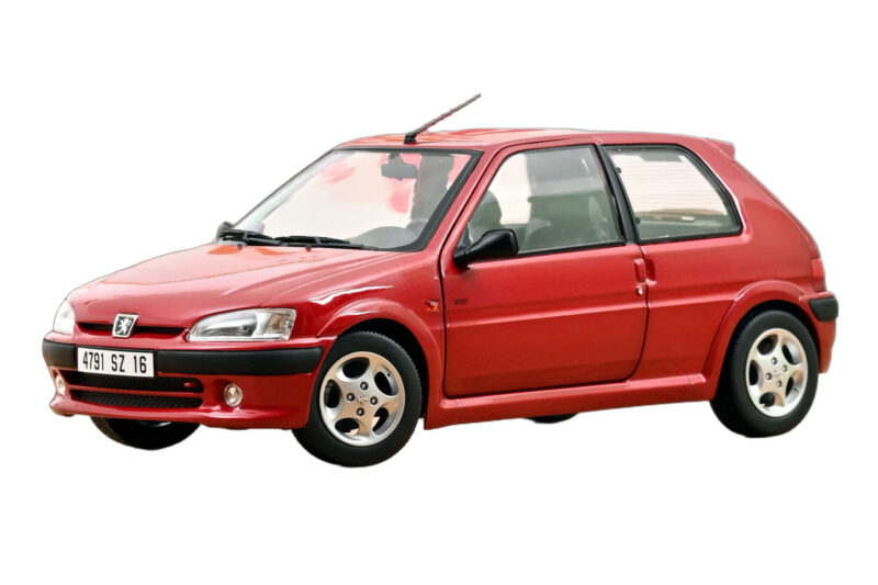 Peugeot 106 S16 Lucifer Red Norev 1:18 Peugeot 106 S16 Lucifer Red Norev 1:18 184921 Metal