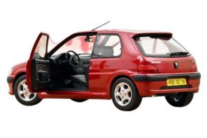 Peugeot 106 S16 Lucifer Red Norev 1:18 184921 Metal — billede 2 af 3