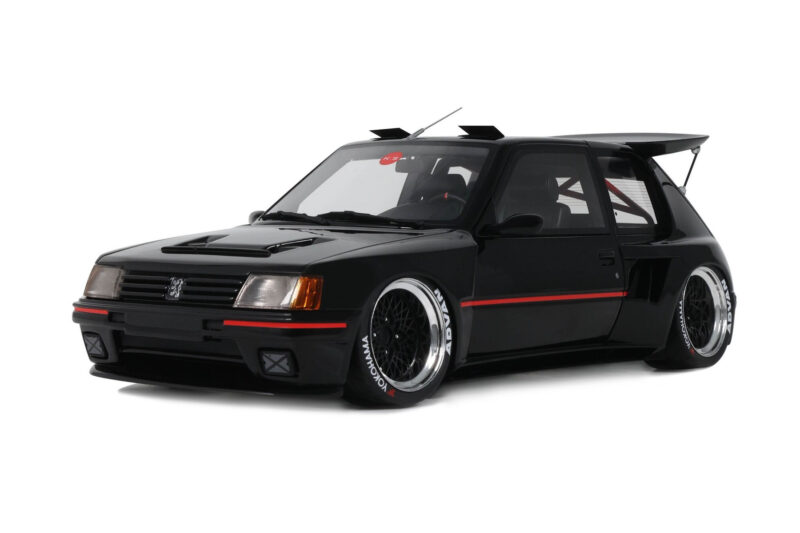 Peugeot 205 Khyzyl Saleem Sort Otto 1:18 Peugeot 205 Khyzyl Saleem Sort Otto 1:18 OT1257 Resin