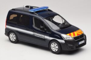 Peugeot Partner Gendarmerie Mørkeblå Norev 1:18 184890 Metal — billede 4 af 6