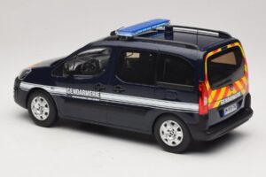 Peugeot Partner Gendarmerie Mørkeblå Norev 1:18 184890 Metal — billede 5 af 6
