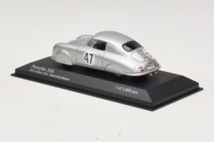 Porsche 356 #47 Sauerwein / Brunet 24 Hours of Le Mans 1951 Minichamps 1:43 400516747 Metal — billede 3 af 4