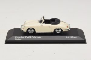 Porsche 356 B Cabriolet Elfenbenshvid Minichamps 1:43 400064332 Metal