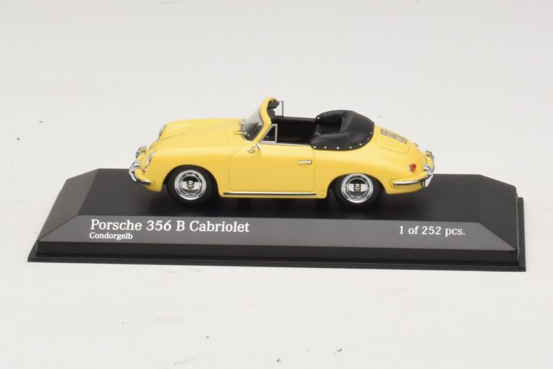Porsche 356 B Cabriolet Gul Minichamps 1:43 Porsche 356 B Cabriolet Gul Minichamps 1:43 400064334 Metal
