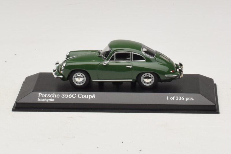 Porsche 356C Mørkegrøn Minichamps 1:43 430062329 Metal