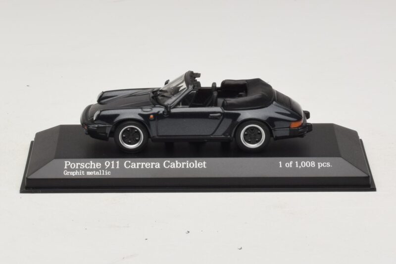 Porsche 911 930 Carrera Cabriolet Grå Metallic Minichamps 1:43 Porsche 911 930 Carrera Cabriolet Grå Metallic Minichamps 1:43 430062037 Metal
