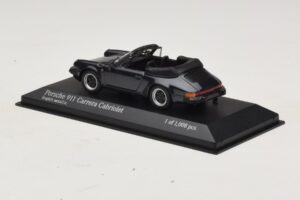 Porsche 911 930 Carrera Cabriolet Grå Metallic Minichamps 1:43 430062037 Metal — billede 3 af 4