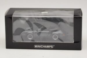 Porsche 911 930 Carrera Cabriolet Grå Metallic Minichamps 1:43 430062037 Metal — billede 4 af 4