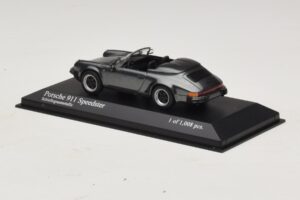 Porsche 911 930 Speedster Grå Metallic Minichamps 1:43 430066135 Metal — billede 3 af 4