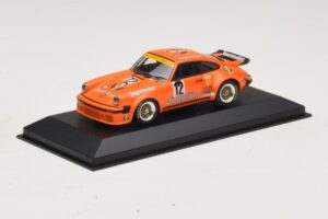 Porsche 911 934 Jagermeister #12 H. Kelleners DRM Nurburgring 1976 Minichamps 1:43 400766412 Metal — billede 2 af 4