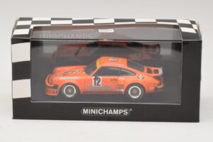 Porsche 911 934 Jagermeister #12 H. Kelleners DRM Nurburgring 1976 Minichamps 1:43 400766412 Metal — billede 4 af 4