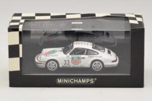 Porsche 911 964 Carrera 2 #33 M. Hakkinen Monaco Carrera Cup Winner 1993 Minichamps 1:43 430936033 Metal — billede 4 af 4