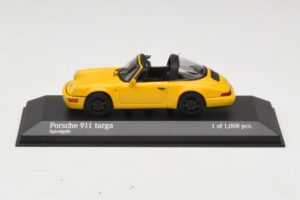 Porsche 911 964 Targa Gul Minichamps 1:43 400061367 Metal