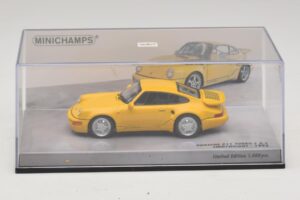 Porsche 911 964 Turbo S 3.3 Lightweight Minichamps 1:43 436069170 Metal — billede 4 af 5