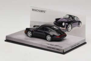 Porsche 911 964 Turbo S 3.6 30-Års Jubilæum Sort Minichamps 1:43 436069171 Metal — billede 3 af 5