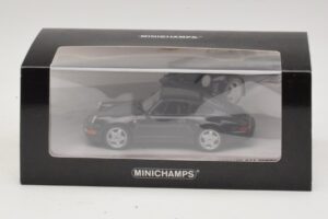 Porsche 911 964 Turbo S 3.6 30-Års Jubilæum Sort Minichamps 1:43 436069171 Metal — billede 5 af 5