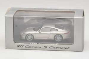 Porsche 911 991 Carrera S Sølv Metallic Minichamps 1:43 WAP0200130C Metal — billede 4 af 4
