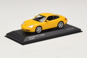 Porsche 911 991 Carrera Gul Minichamps 1:43 410060221 Metal — billede 2 af 4