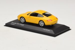 Porsche 911 991 Carrera Gul Minichamps 1:43 410060221 Metal — billede 3 af 4