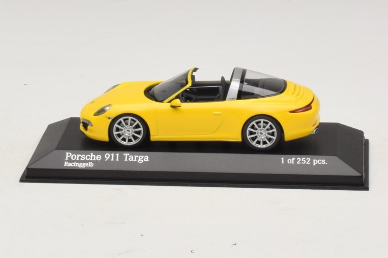 Porsche 911 991 Targa Gul Minichamps 1:43 410062441 Metal