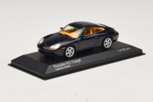 Porsche 911 991 Turbo S Blå Metallic Minichamps 1:43 410062220 Metal — billede 2 af 4